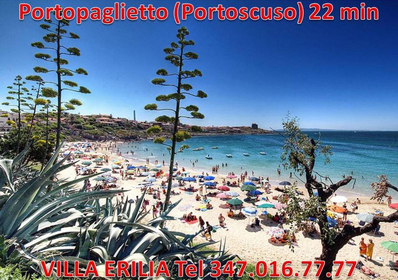Villa Erilia San Giovanni Suèrgiu Екстериор снимка